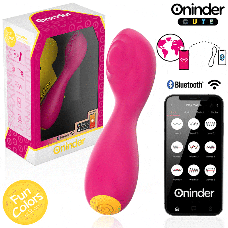 POTENTE - ONINDER CUTE - LOVE BUDDY MASTER VIBRADOR DE PONTO G - APLICATIVO MUNDIAL GRATUITO