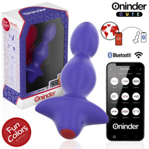 POTENTE - ONINDER CUTE - PLUG ANAL VIBRANTE LOVE BUTT - APLICATIVO MUNDIAL GRATUITO