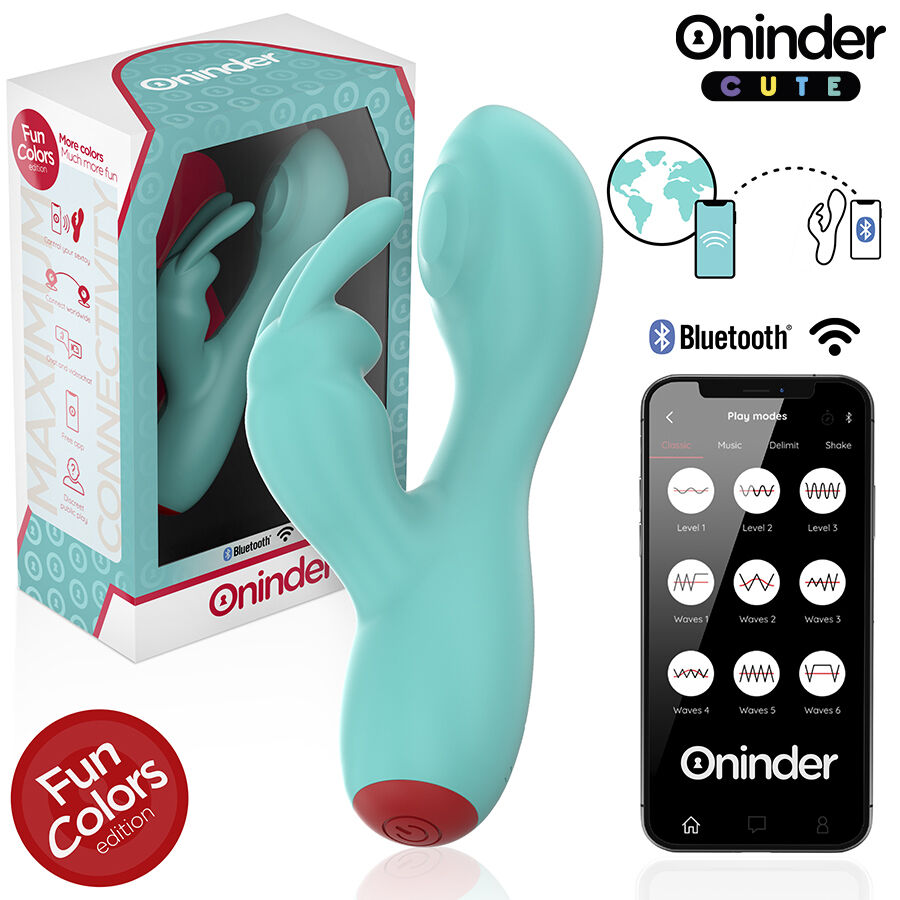 POTENTE - ONINDER CUTE - LOVE BUNNY VIBRADOR CLITÓRISMO PONTO G - APLICATIVO MUNDIAL GRATUITO
