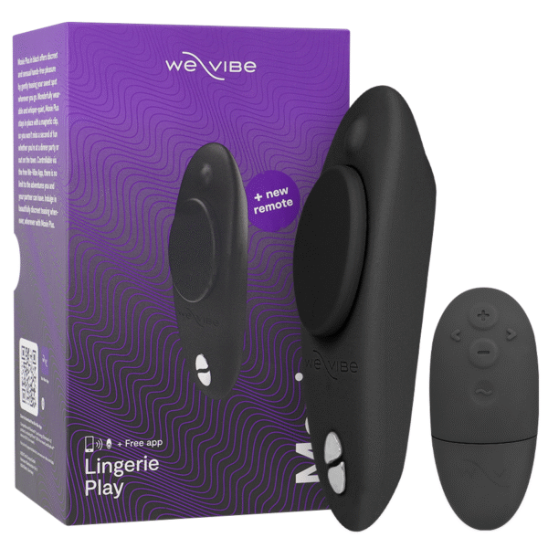 POTENTE - WE-VIBE - VIBRADOR CLITÓRICO MOXIE + PRETO