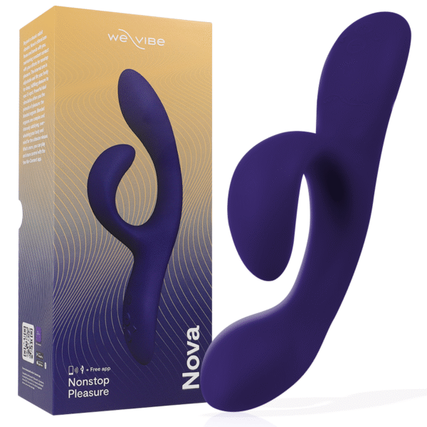 POTENTE - WE-VIBE - VIBRADOR NOVA 3 COELHO AZUL MEIA NOITE