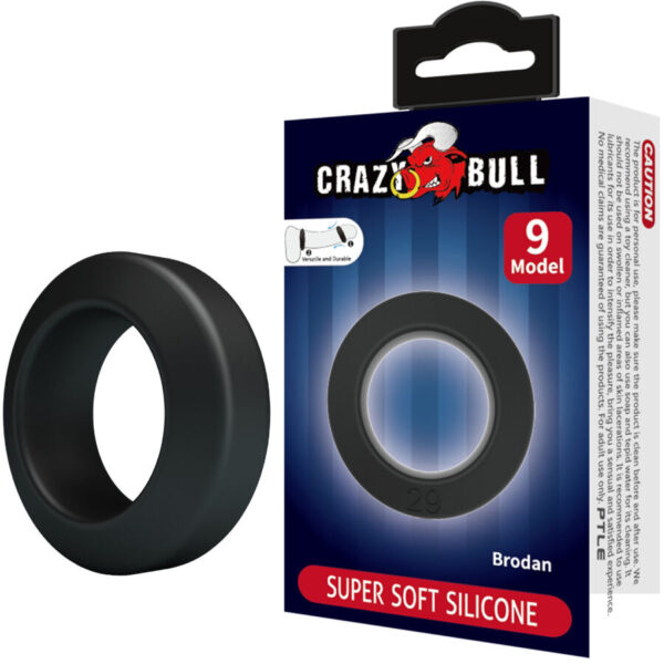 POTENTE - CRAZY BULL - ANEL DE SILICONE BRODAN MODELO 9
