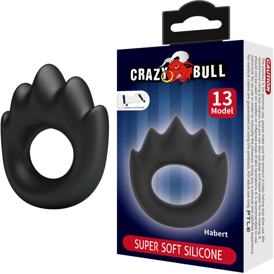 POTENTE - CRAZY BULL - ANEL DE SILICONE HABERT MODELO 13