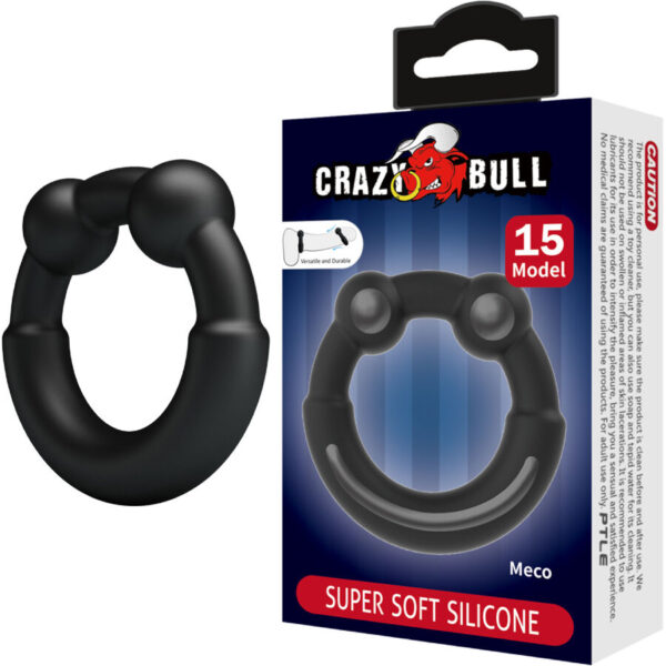 POTENTE - CRAZY BULL - ANEL DE SILICONE MECO MODELO 15