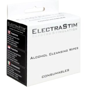 POTENTE - ELECTRASTIM - LENÇOS DE LIMPEZA COM ÁLCOOL 10 UNIDADES