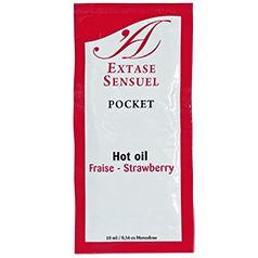 POTENTE - EXTASE SENSUAL - ÓLEO ESTIMULANTE DE MORANGO 10 ML