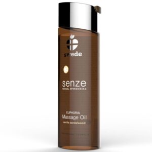 POTENTE - SWEDE - ÓLEO DE MASSAGEM AFRODÍSICO DE ERVAS SUÉCIAS EUPHORIA 150 ML