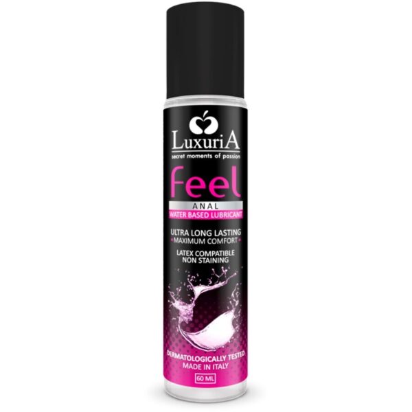 POTENTE - INTIMATELINE - LUXURIA FEEL ANAL LUBRIFICANTE BASE DE GUA 60 ML