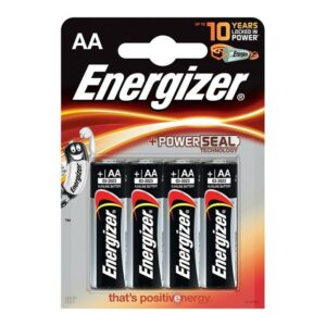 POTENTE - ENERGIZER - BATERIA ALCALINA AA LR6 *4