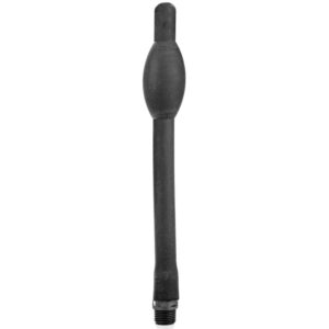POTENTE - ALL BLACK - DUCHE ANAL DOBRVEL SILICONE 27 CM
