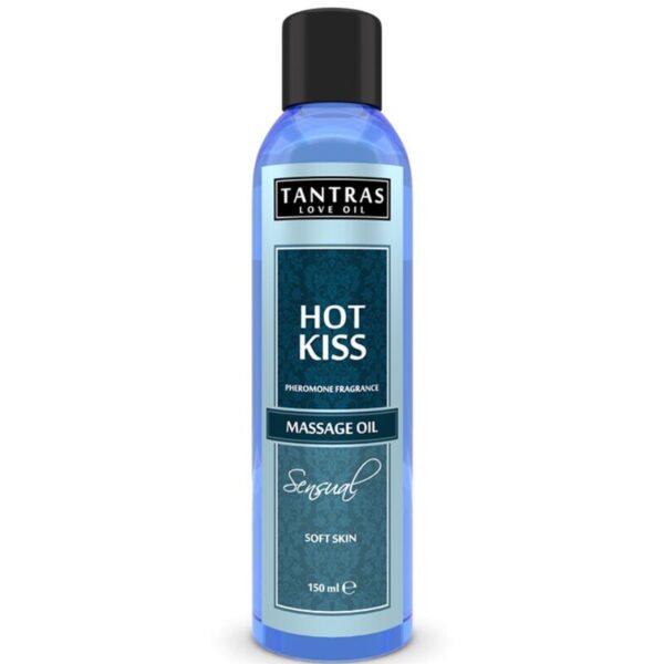 POTENTE - INTIMATELINE - TANTRAS LOVE OIL ÓLEO DE MASSAGEM HOT KISS 150 ML