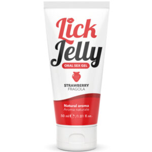 POTENTE - INTIMATELINE - LUBRIFICANTE LICK JELLY MORANGO 50 ML