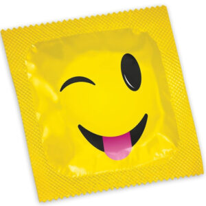POTENTE - PASANTE - SACO DE PRESERVATIVOS SMILEY 144 UNIDADES