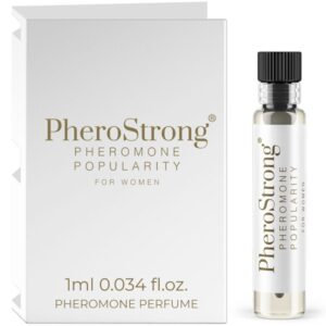 POTENTE - PHEROSTRONG - PERFUME DE FEROMÔNIOS POPULARIDADE PARA MULHERES 1 ML