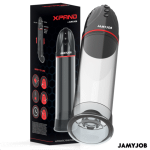 POTENTE - JAMYJOB - BOMBA AUTOMÁTICA XPAND 3 NÍVEIS DE SUCÇÃO CINZA