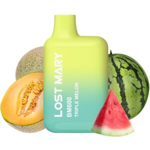 POTENTE - LOST MARY - BM600 NICOTINE VAPER 2% DESCARTÁVEL TRIPLO MELÃO