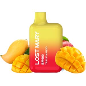 POTENTE - LOST MARY - BM600 NICOTINE VAPER 2% DESCARTÁVEL TRIPLO MANGA