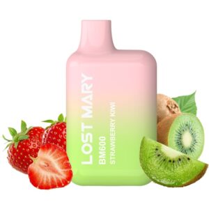 POTENTE - LOST MARY - BM600 NICOTINA VAPER 2% DESCARTÁVEL MORANGO KIWI