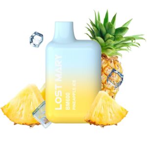 POTENTE - LOST MARY - BM600 NICOTINE VAPER 2% DESCARTÁVEL ABACAXI ICE