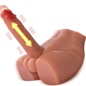 POTENTE - XISE - PEEL DILDO ASS DILDO REALISTA MASTURBADOR POSIÇÃO FRONTAL COM IMPULSO 17