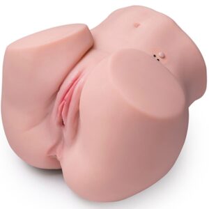 POTENTE - XISE - OLGA VIBRADOR REALISTA VAGINA E ÂNUS MASTURBADOR MULTIPOSIÇÕES