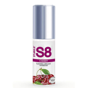 POTENTE - STIMUL8 - LUBRIFICANTE S8 CEREJA 50 ML