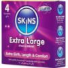 SKINS - PRESERVATIVOS EXTRA GRANDE PREMIUM PACOTE 4 - Image 2