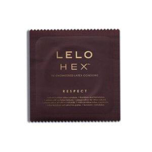 POTENTE - LELO HEX CONDOMS RESPECT XL 3 PACK