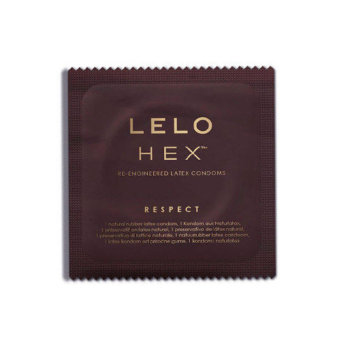 POTENTE - LELO HEX CONDOMS RESPECT XL 3 PACK