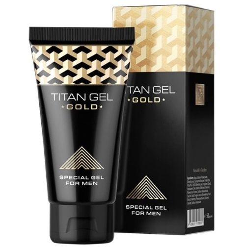 POTENTE - TITAN GEL - AUMENTO DO PÊNIS OURO 50ML
