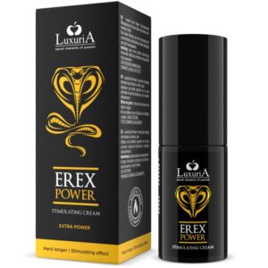 POTENTE - INTIMATELINE LUXURIA - CREME PARA PÉNIS EREX POWER HARD LONGER 30 ML