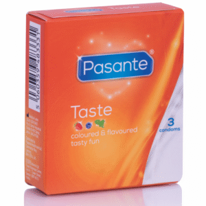 POTENTE - PASANTE - DE PRESERVATIVOS SABORES 3 UNIDADES