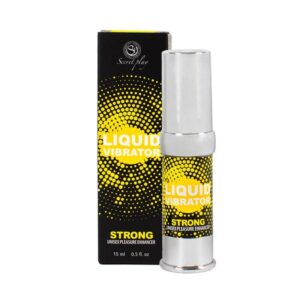 POTENTE - SECRETPLAY - LIQUID VIBRADOR ESTIMULADOR UNISEX FORTE 15 ML