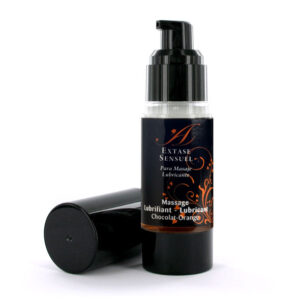 POTENTE - EXTASE SENSUAL - LUBRIFICANTE CHOCOLATE E LARANJA 30 ML