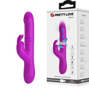 POTENTE - PRETTY LOVE - VIBRADOR REESE COM ROTAO ROXA