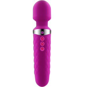 POTENTE - ALIVE - BE WANDED VIBRADOR MASSAGER ROXO