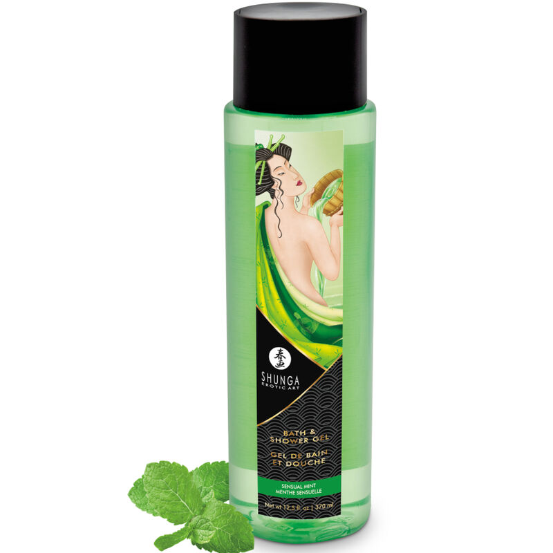POTENTE - SHUNGA - GEL DE BANHO E DUCHE SENSUAL HORTELÃ 370 ML