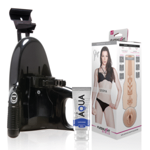 POTENTE - FLESHLIGHT - VAGINA STOYA DESTROYA + LANÇAMENTO UNIVERSAL + LUBRIFICANTE AQUA QUALITY 50 ML