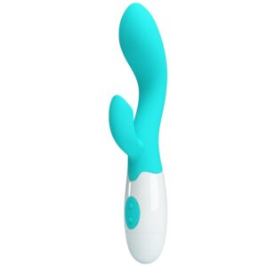 POTENTE - PRETTY LOVE - VIBRADOR BRILHANTE G-SPOT AQUA VERDE