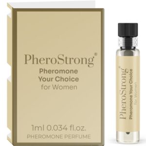 POTENTE - PHEROSTRONG - PERFUME DE FEROMONAS SUA ESCOLHA PARA MULHERES 1 ML