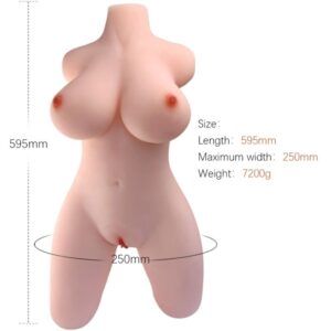POTENTE - ARMONY - MODELO DE TORSO FEMININO REALISTA 2