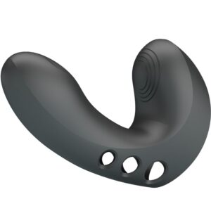 POTENTE - PRETTY LOVE - VIBRADOR DE DEDO CAMELIA 7 VIBRAÇÕES PRETO
