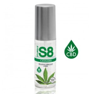 POTENTE - STIMUL8 - LUBRIFICANTE HÍBRIDO DE CANNABIS S8 50 ML