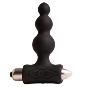 POTENTE - ROCKS-OFF - PETITE SENSATIONS BUBBLES PLUG ANAL VIBRADOR PRETO