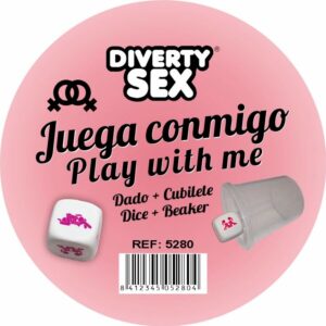 POTENTE - DIABLO PICANTE - DADOS DUROS BRANCOS COM POSIÇÕES DE MULHER E CUBO