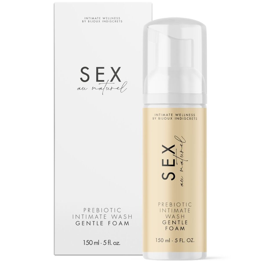 POTENTE - BIJOUX INDISCRETS - SEX AU NATUREL GEL ÍNTIMO PREBIÓTICO COM ESPUMA 150 ML