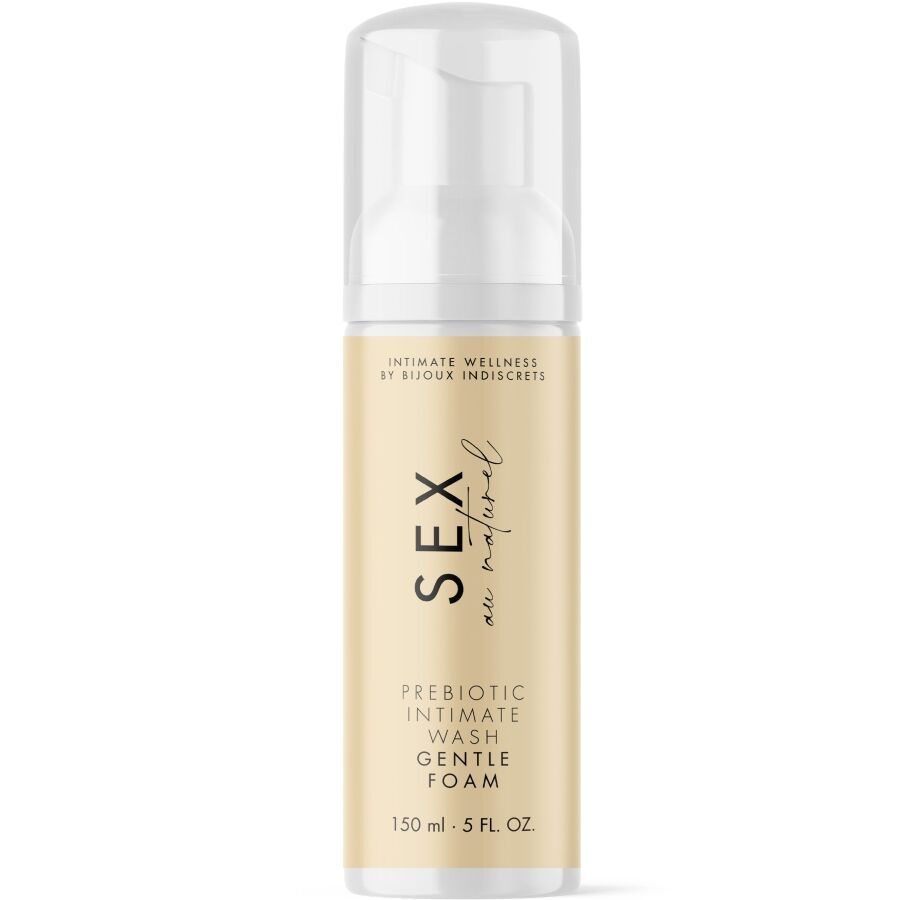 BIJOUX INDISCRETS - SEX AU NATUREL GEL ÍNTIMO PREBIÓTICO COM ESPUMA 150 ML - Image 2