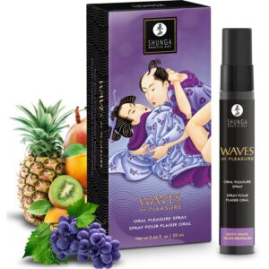 POTENTE - SHUNGA - SPRAY ORAL SEDUTOR DE PRAZER COM SABORES DE FRUTAS EXÓTICAS 20 ML
