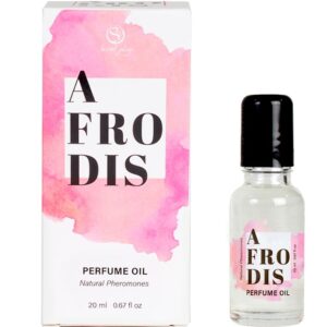 POTENTE - SECRETPLAY - AFRODIS PERFUME EM ÓLEO COM FEROMÔNIOS PARA MULHERES 20 ML