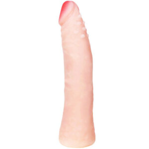 POTENTE - BAILE - DILDO DE SILICONE REALISTIC SKIN TOUCH 19 CM COR DA CAIXA ALEATÓRIA